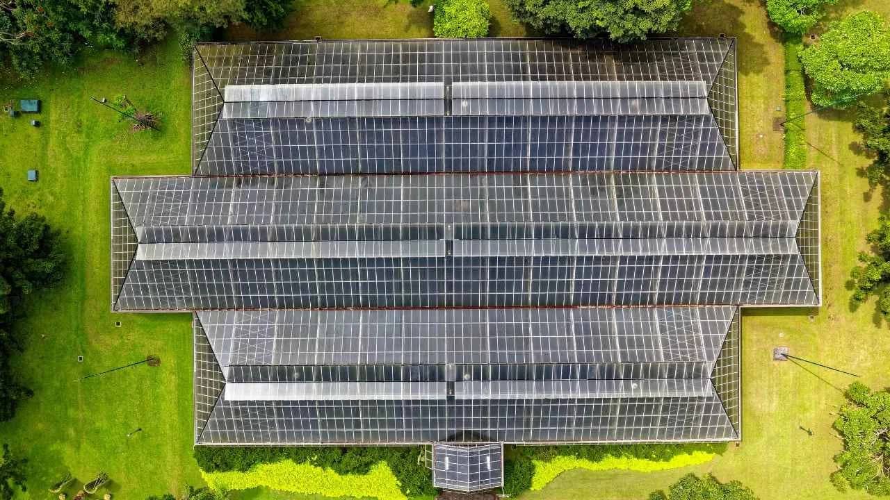 Commercial solar installation on Manotick village business properties